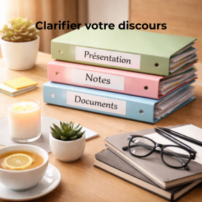 Apaiser avant une présentation